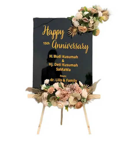 Papan Bunga Akrilik Cigandeng